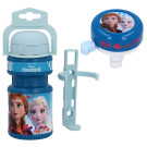 Kinder Trinkflasche 300ml + Fahrrad-Klingel Frozen II
