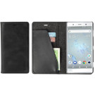 Sunne 2 Card Folio Wallet Black für Sony Xperia XZ2 Premium