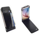 Kalmar Card Wallet Flip Case Black für Samsung Galaxy S6/S6 Edge