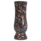 Grab-Vase aus Granit Kaputinsky mit Abflussloch