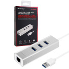 Macally USB 3.0 auf Ethernet Adapter USBStecker zu RJ45 Netzwerk Gigabit Lan