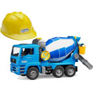 MAN TGA Betonmisch-LKW mit Baustellen-Spielhelm