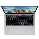 Tastatur Cover Russisch Schwarz für MacBook Pro 13"/15" ab 2016
