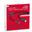 HQ High Speed HDMI auf Micro-HDMI Kabel 1,8m