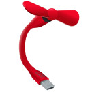 AERO Mini USB Ventilator Rot-Schwarz