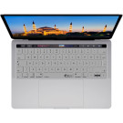 Tastatur Cover Türkisch Silber für MacBook Pro 13"/15" ab 2016