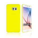 Ultra Slim Soft Cover Yellow für Samsung Galaxy S6 Edge