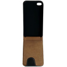Tasche Flap Case schwarz für Apple iPhone 4/4S