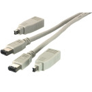Universal Firewire Set Kabel + Adapter 2m