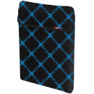 Wende-Tasche für Notebooks 12" bis 13,4" Schwarz/Blau