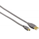 Mini-USB-2.0-Kabel 3m grau