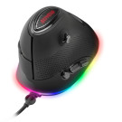 SOVOS Vertical RGB Gaming Mouse Black